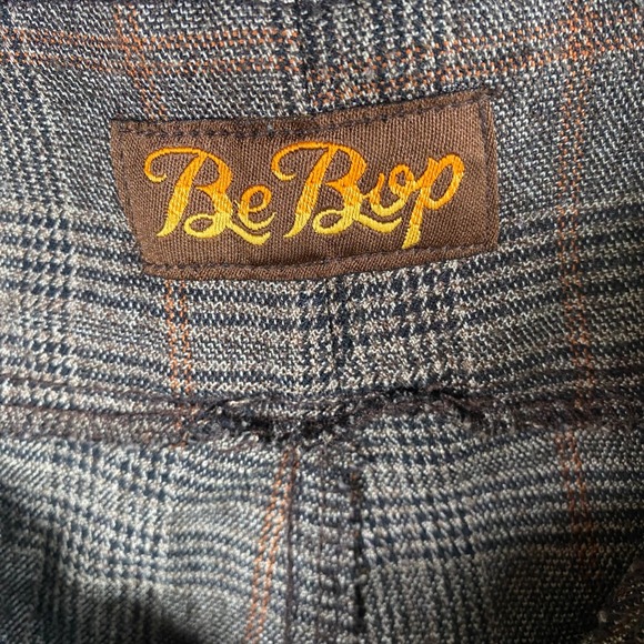 Vintage Y2k Be Bop Plaid Flare Pants Womens 32x32 Low Rise Indie Grunge Preppy - Picture 4 of 5